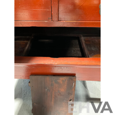 Antique Chinese Wedding Cabinet