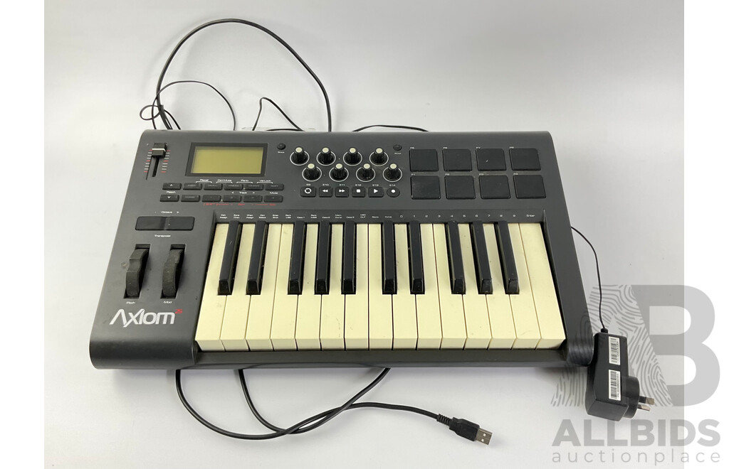 Axiom 25 M-Audio USB MIDI Keyboard Controller