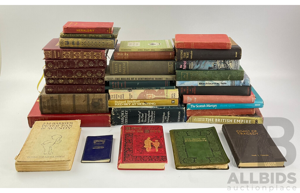 Collection of Antique and Vintage Books Including First Editions Trial by Ordeal, Caryl Chessman, Tales From Balzac, 1927 Nash and Grayson, Red Sky at Morning Richard Bradford, Shakespeare's Complete Works I-IV.......