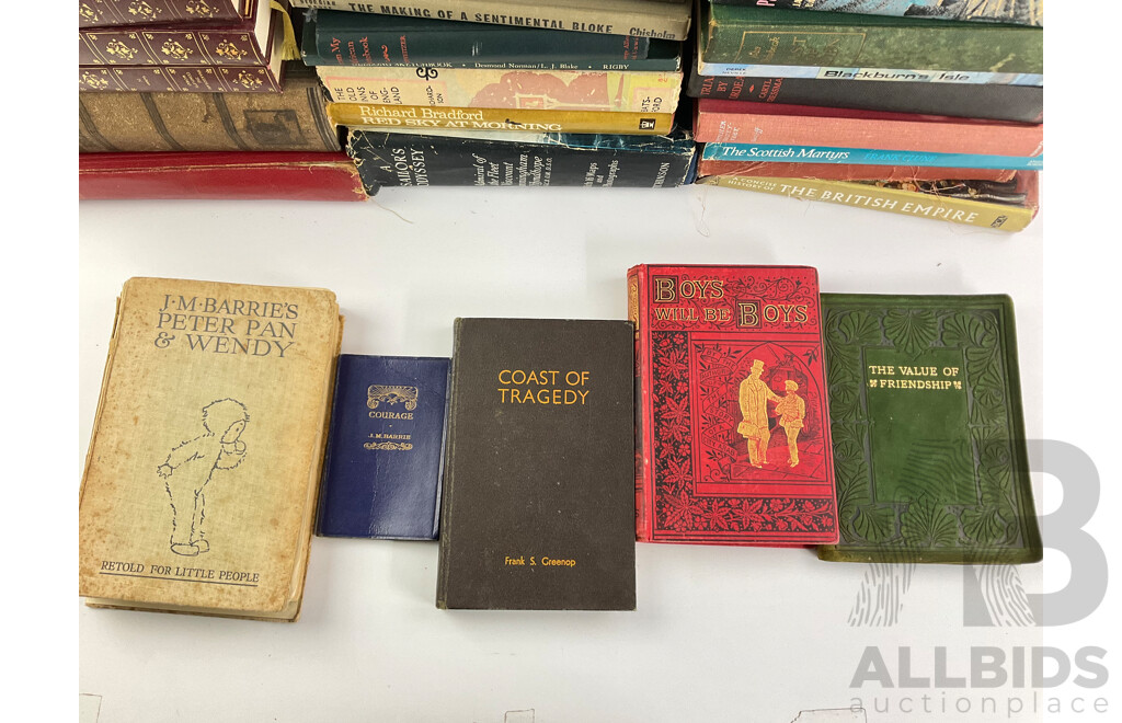 Collection of Antique and Vintage Books Including First Editions Trial by Ordeal, Caryl Chessman, Tales From Balzac, 1927 Nash and Grayson, Red Sky at Morning Richard Bradford, Shakespeare's Complete Works I-IV.......