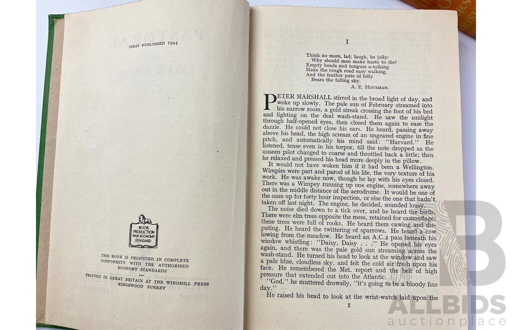 Collection of Antique and Vintage Hard Cover Books Including First Edition Pastoral, Nevil Shute 1944, Cassell's Book of Knowledge, Thoughts on Daniel and the Revelation, Uriah Smith 1890, the Heart of the Hunter.....