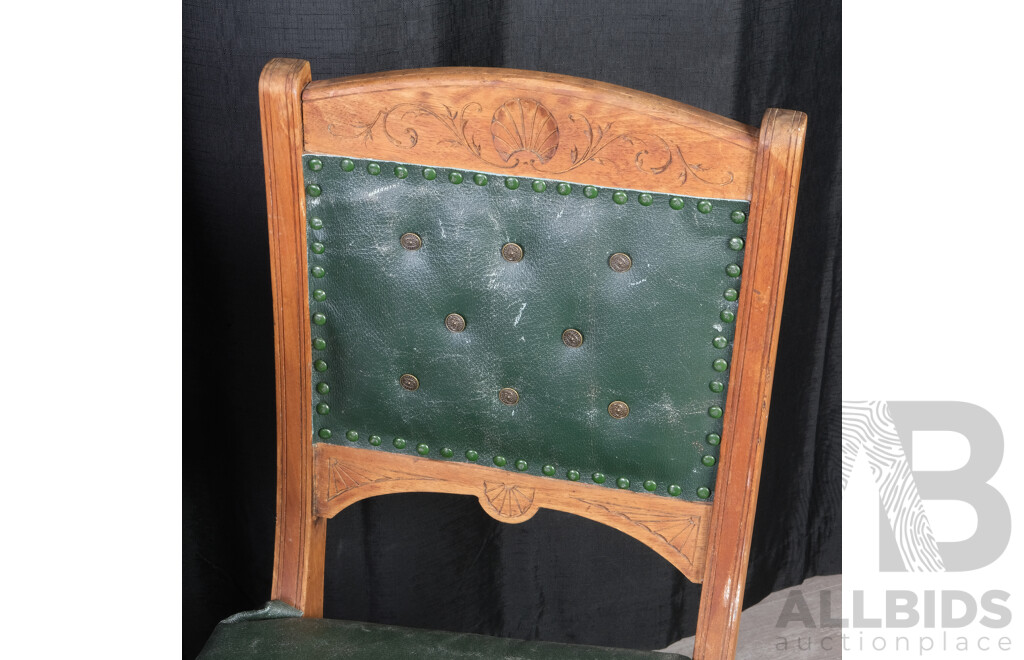 Vintage School Desk and Edwardian Chair