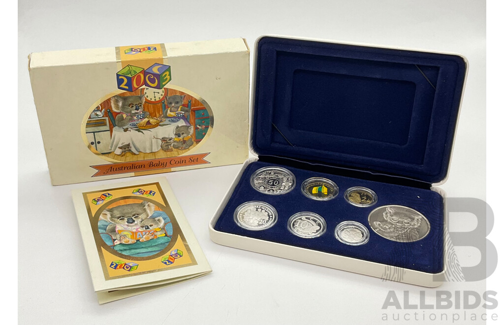 Australian RAM 2003 Baby Proof Six Coin Set