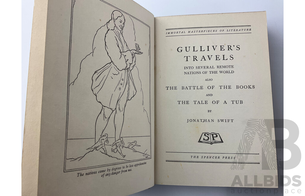 Collection of Antique and Vintage Hard Cover Books Including the Letters of Queen Victoria, John Murray, 1908, Gulliver's Travels, Jonathan Swift, 1937, a Caribbean Mystery, Agatha Christie, the Black Arrow, Robert Louis Stevenson,.......