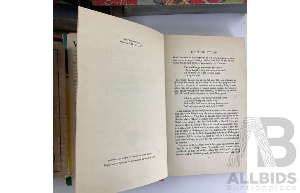 Collection of Antique and Vintage Books Including First Editions Neither Five nor Three, Helen Macinnes, Caravan to Vaccares, Alister Maclean, Rigby's Romance, Tom Collins, 'The Poetical Works of Longfellow' 1913, 'The Dam Busters' Paul Brickhill......