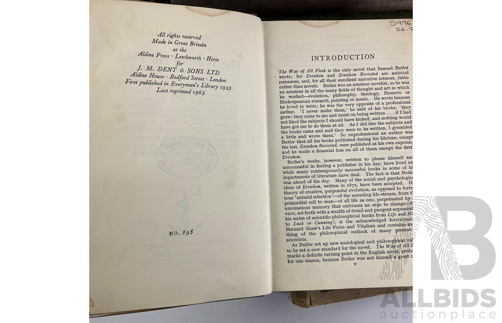 Collection of Antique and Vintage Books Including First Editions Neither Five nor Three, Helen Macinnes, Caravan to Vaccares, Alister Maclean, Rigby's Romance, Tom Collins, 'The Poetical Works of Longfellow' 1913, 'The Dam Busters' Paul Brickhill......