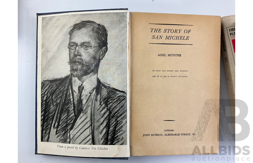 Collection of Vintage Books Including First Editions the Fox in the Attic, Richard Hughes, 1961, Why Can't the English? Lesley Rowlands, 1959, 'A Ring Has No End' Thomas Armstrong 1958, Soft Cover Naked Lunch, William S. Burroughs, Virginia Wolfe.......