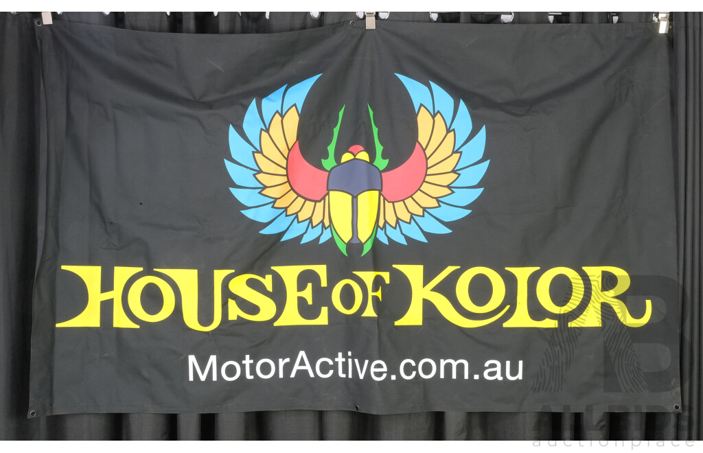 Large House of Kolor Canvas Banner