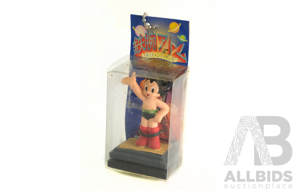 Vintage SEGA/Tezuka Productions Ceramic Astro Boy Display Figure in Original Packaging
