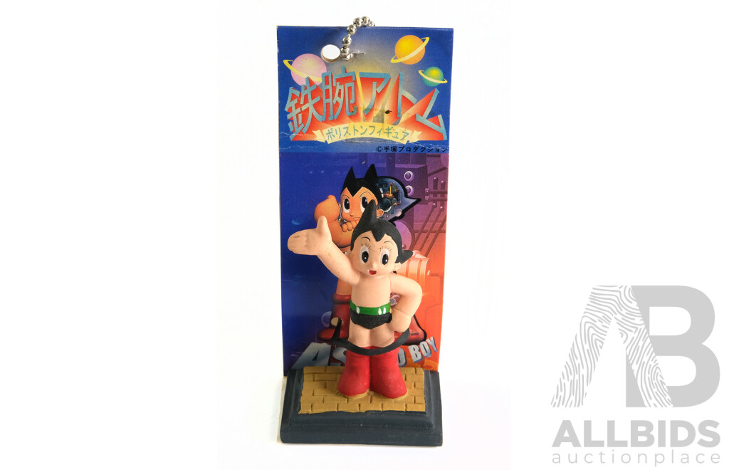Vintage SEGA/Tezuka Productions Ceramic Astro Boy Display Figure in Original Packaging