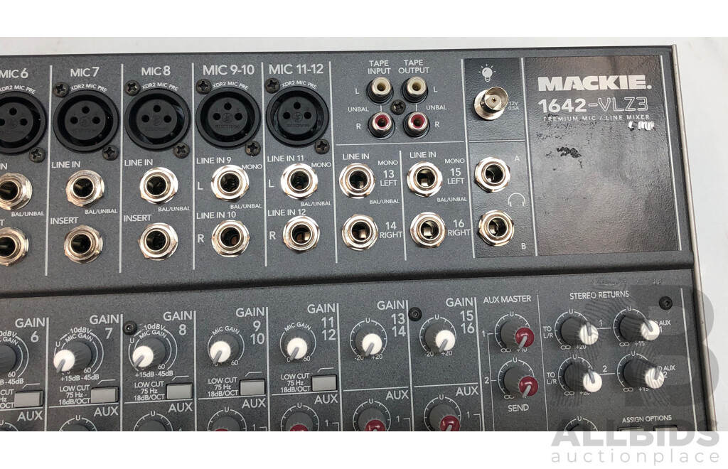 Mackie 1642 VLZ3 Premium Mic / Line Mixer