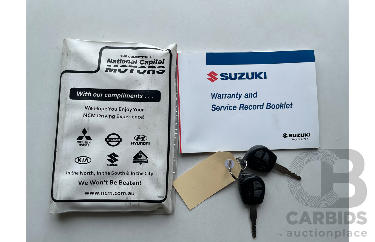 02/10 Suzuki Swift  FWD EZ 07 UPDATE 5D Hatchback Black 1.5L