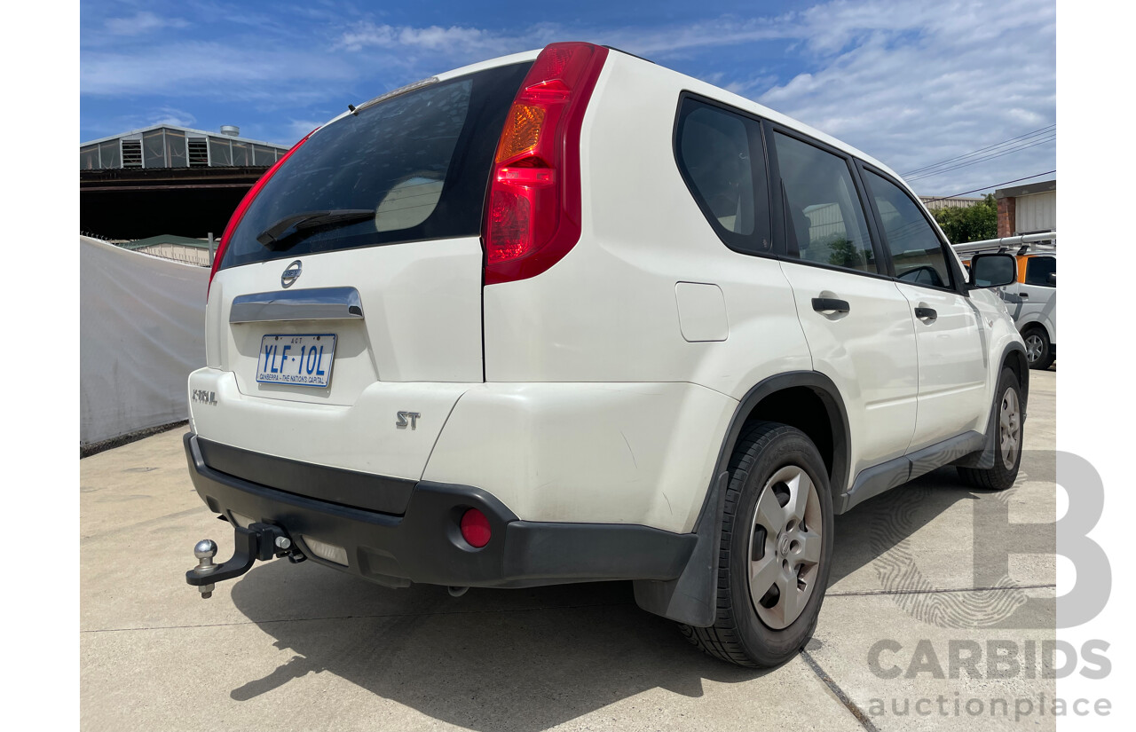 12/07 Nissan X-Trail ST (4x4) 4x4 T31 4D Wagon White 2.5L