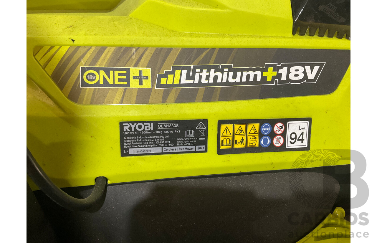 Ryobi olm1833s outlet