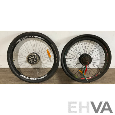 NCMBike & SR Rainbow DX3000 Wheels
