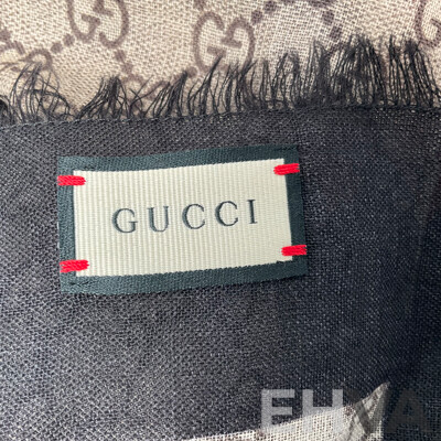 Gucci Scarf Snake Pattern