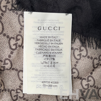 Gucci Scarf Snake Pattern