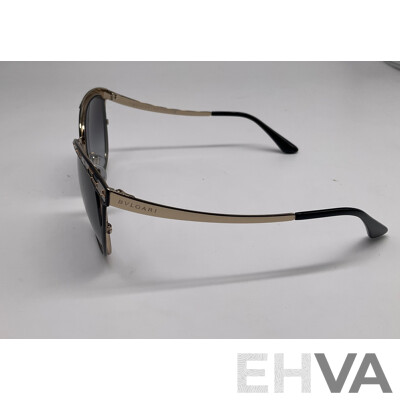 BVLGARI BV6083 Sunglasses (Black/Gold)  - ORP: $453.00
