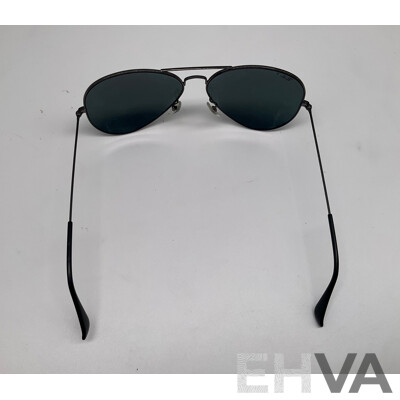 RAYBANDS Black Aviator Classic and Olympian II Deluxe- ORP: $459.00