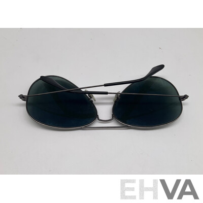 RAYBANDS Black Aviator Classic and Olympian II Deluxe- ORP: $459.00