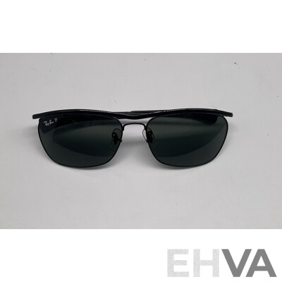 RAYBANDS Black Aviator Classic and Olympian II Deluxe- ORP: $459.00