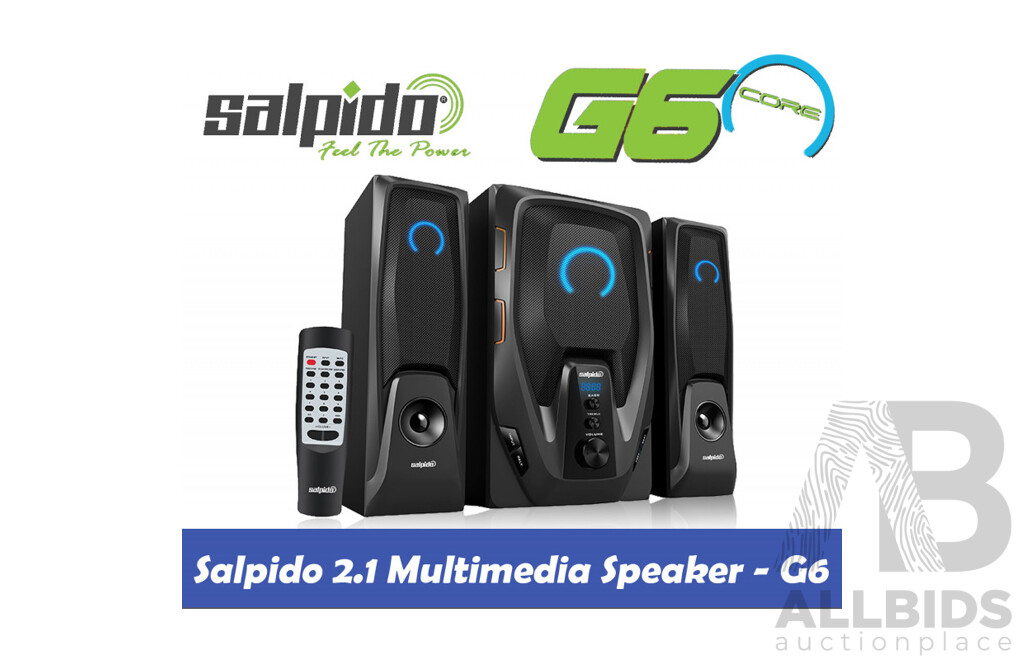 SALPIDO G6 Core 2.1 Channel Multimedia Speaker