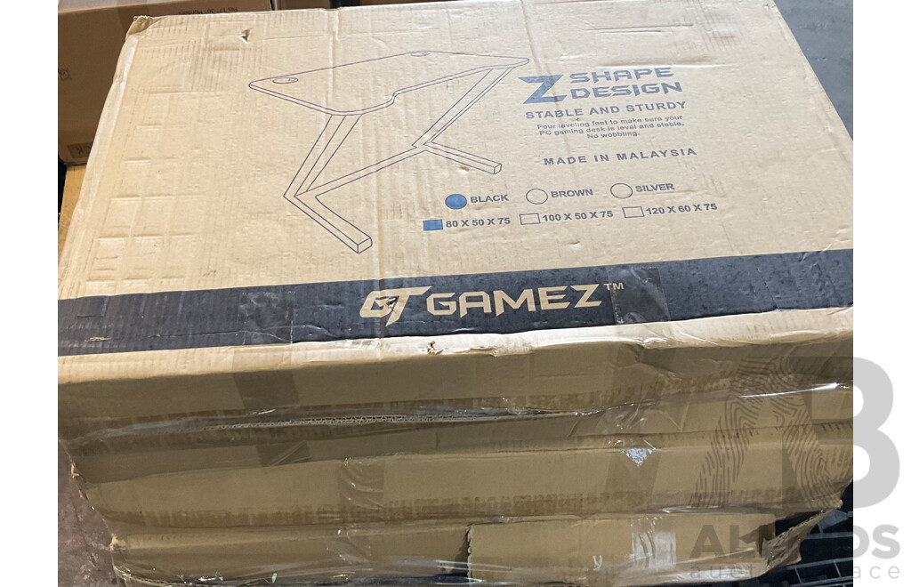 GT Gamez Z-Shape Design Table - Lot of 3
