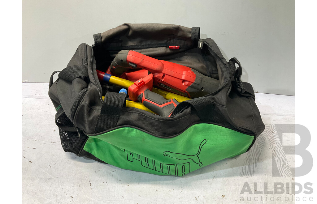 OZITO Power Tools (X4) & Assorted Lot of Pliers - Lot of 16