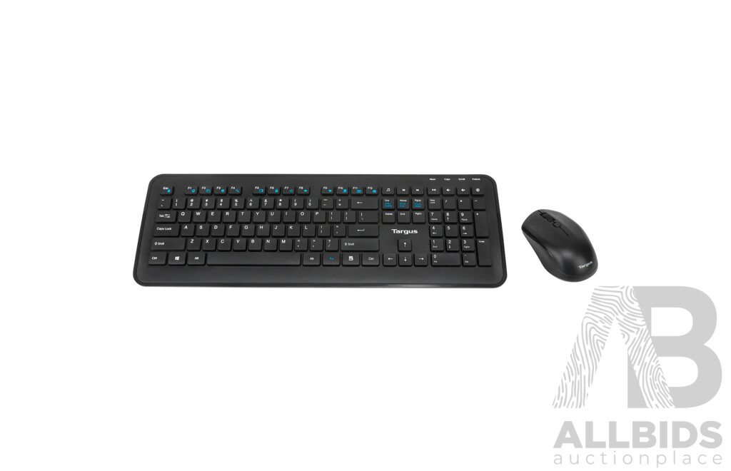 Full Box of TARGUS KM610 2.4GHz Wireless Mouse & Keyboard Combo - Estimated Total $990.00