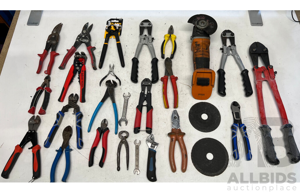 Assorted of Tools & Hardware