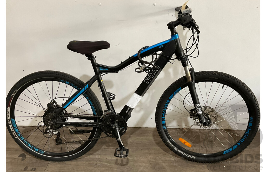 NCM Moscow Mountain E-Bike - Estimated ORP $2,199.00