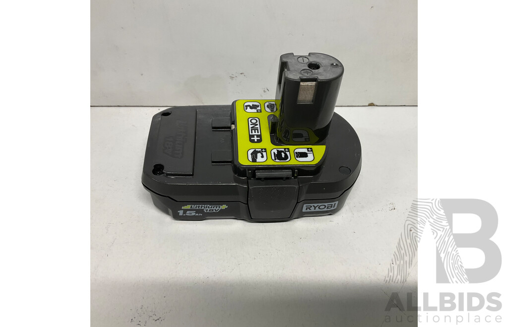 RYOBI  One+ 18V Hammer Drill R18PD3 with Battery - ORP $168.00