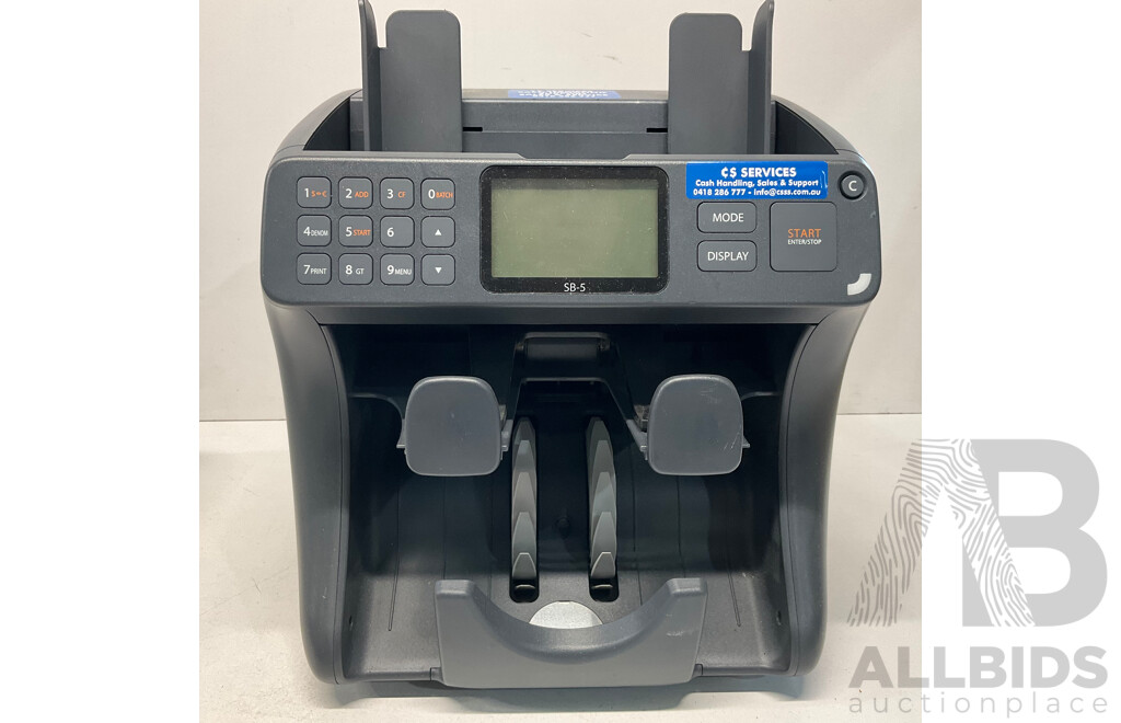 SB-5 Note Counter Sorter - ORP$2,190.00