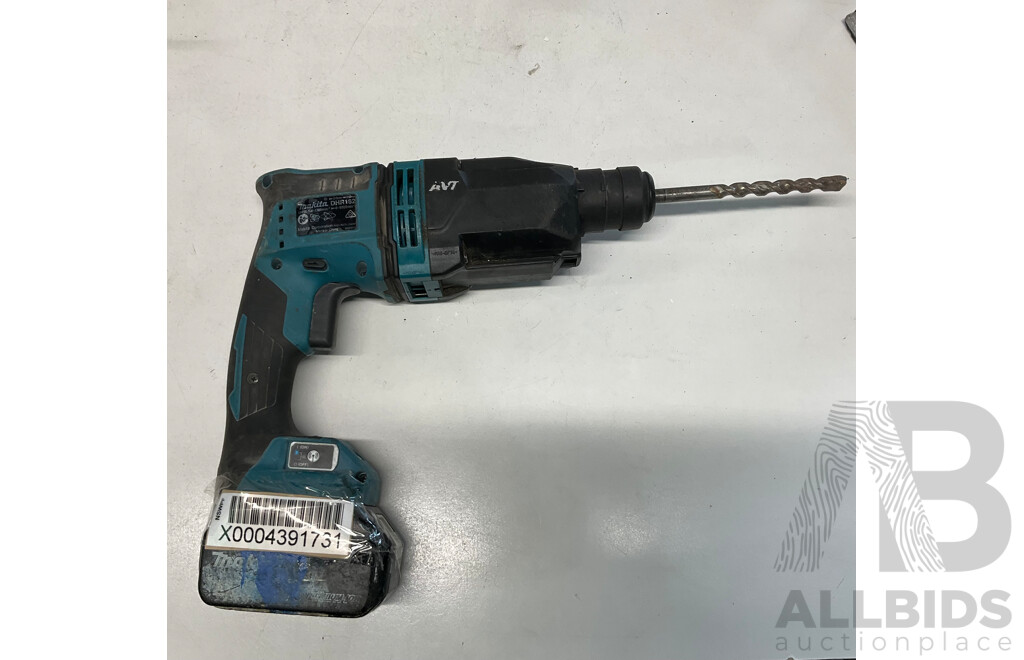 MAKITA DHR182 18V Brushless 18mm Rotary Hammer with Battery - ORP$389.00