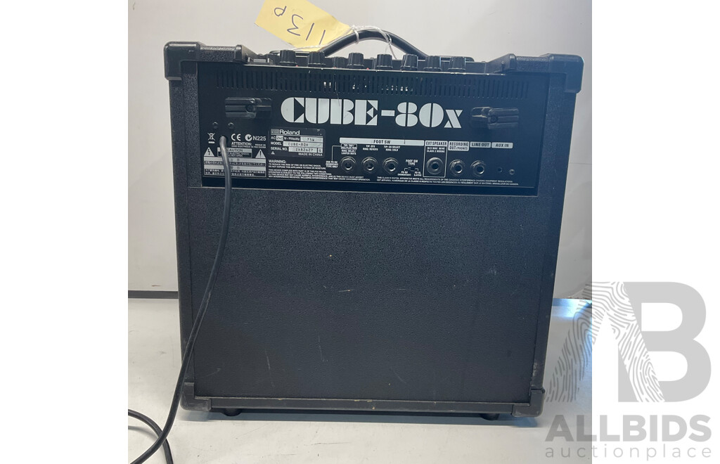 ROLAND Cube 80x Guitar Amplifier