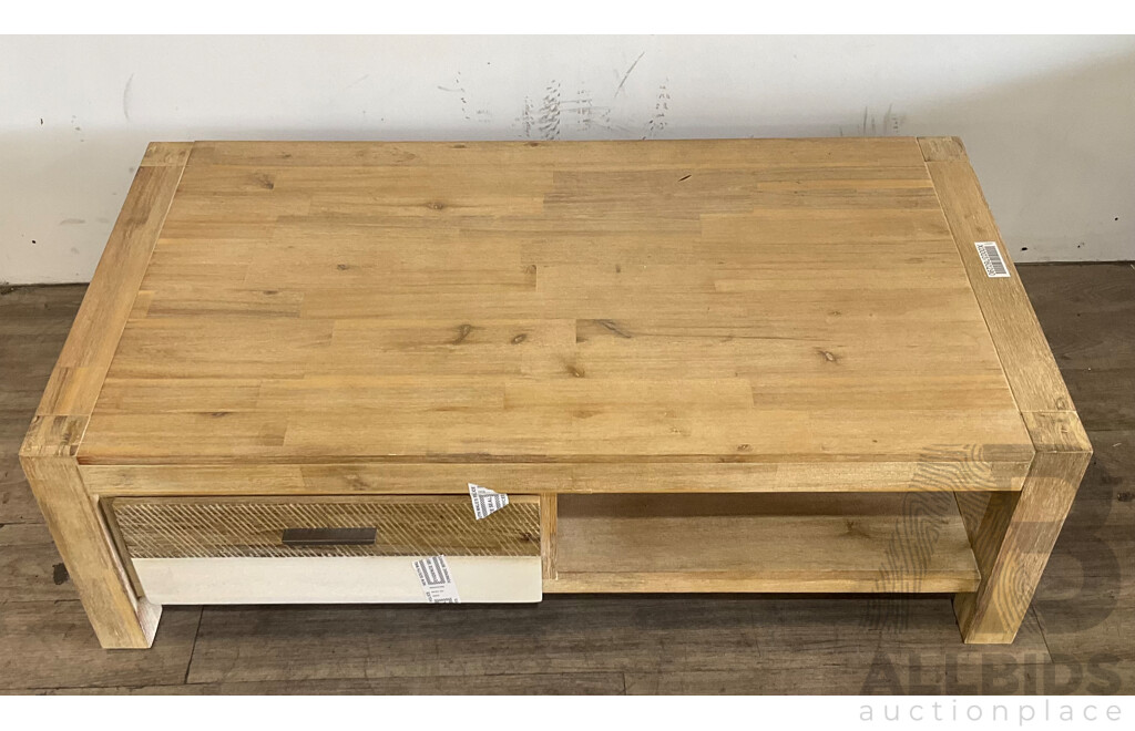Wooden Style Timber Coffee Table