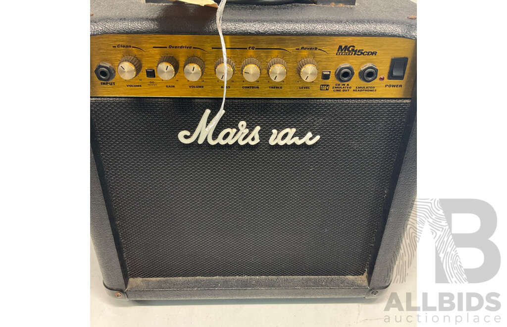 MARSHALL MG15CDR Guitar Combo Amplifier