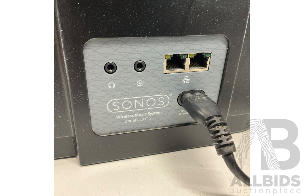 SONOS  Wireless Music Zone Player S5 Speaker - ORP$399