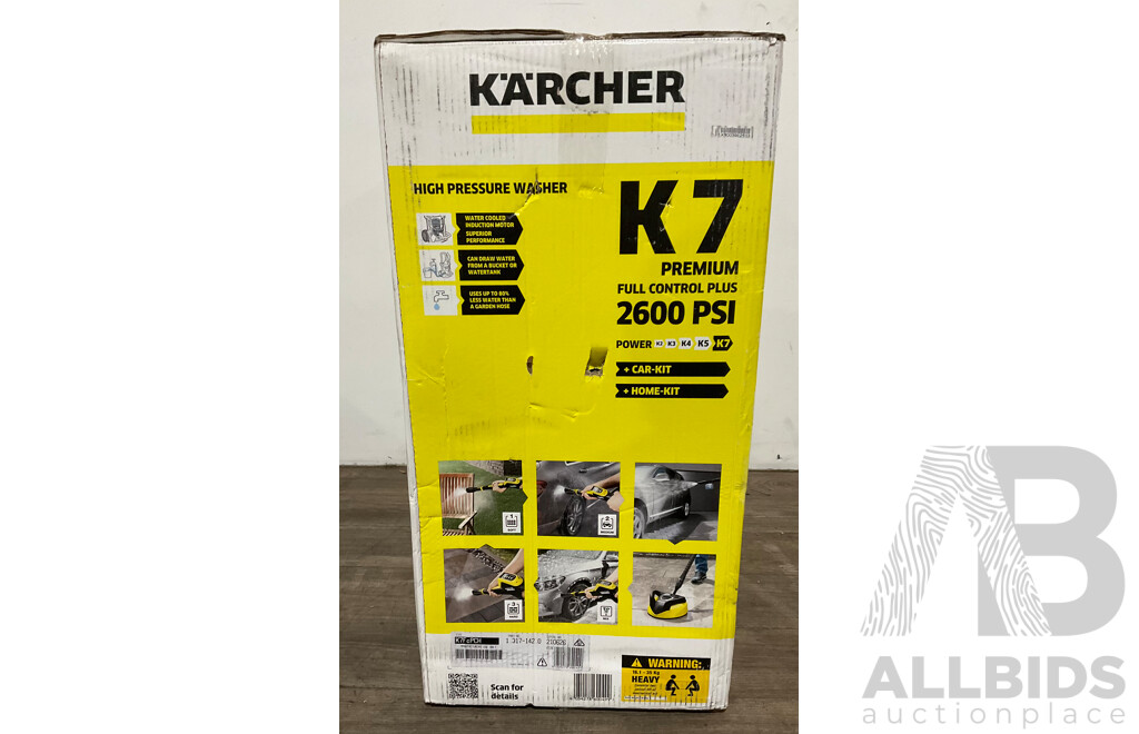 KARCHER Refurbished K7 Premium Full Control Plus High Pressure Cleaner 2600PSI - ORP $749.00