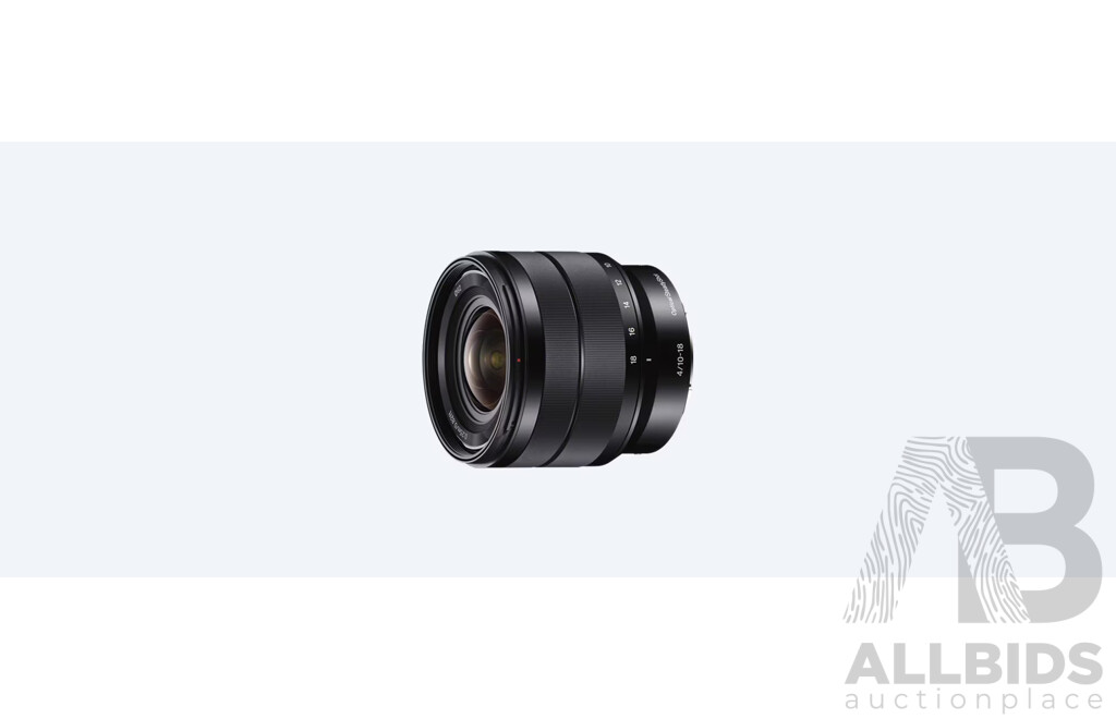 SONY E- Mount E 10-18mm F4 OSS Lens - SEL1018 - ORP $ 1199.00