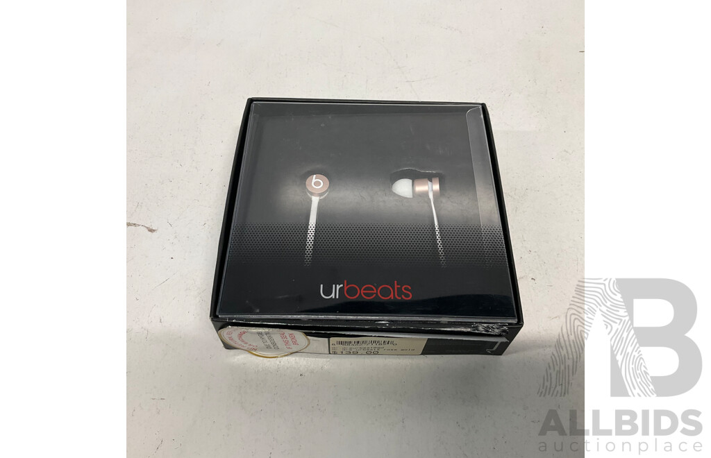 URBEATS Headphones Made for Apple - Lot of 2 - Estimated Total ORP$238.00