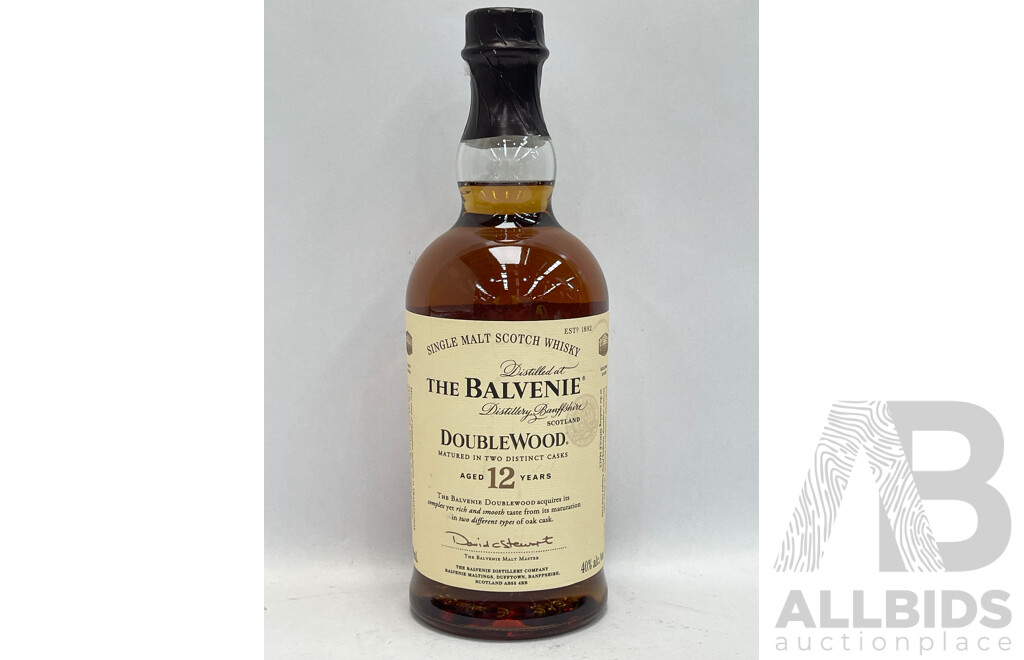 Balvenie Doublewood 12 Year Old Single Malt Scotch Whisky  - 700ml