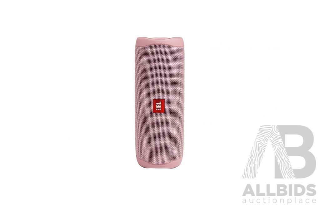 JBL Flip5 Pink Portable Waterproof Speaker - ORP $149.00
