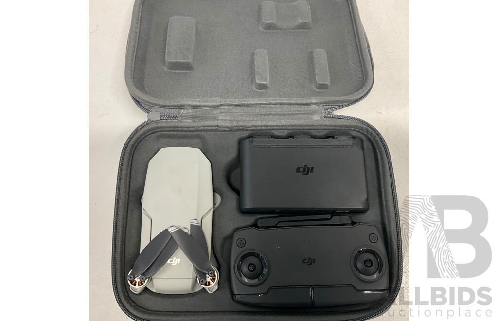 DJI Mavic Mini Drone with 3 Batteries & Remote & Carry Bag  - ORP $ 539