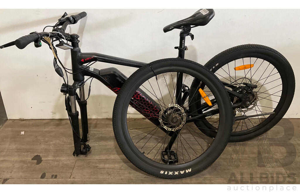 VALK MX6 Black & Red E-Bike 36V - ORP $1,539.99