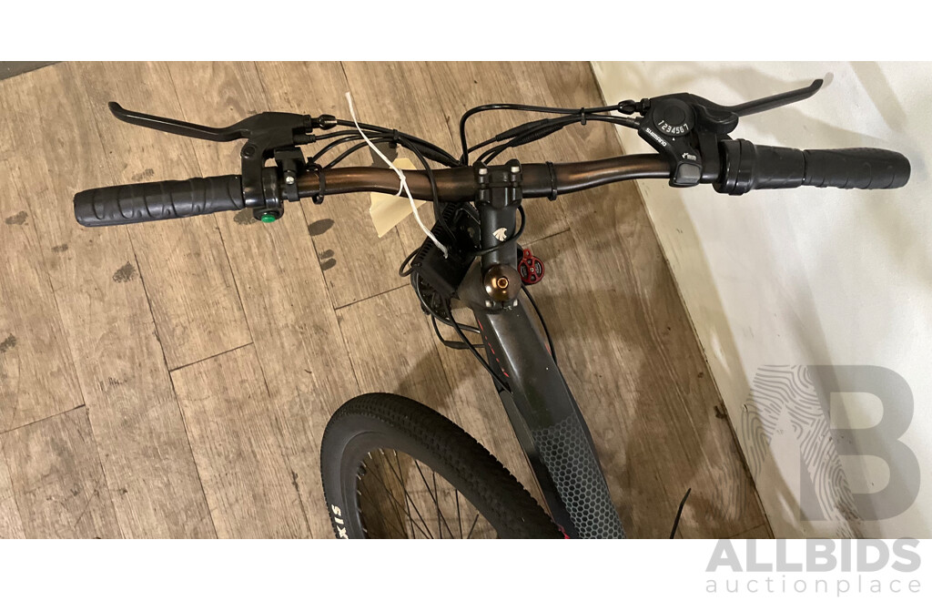 VALK MX6 Black & Red E-Bike 36V - ORP $1,539.99