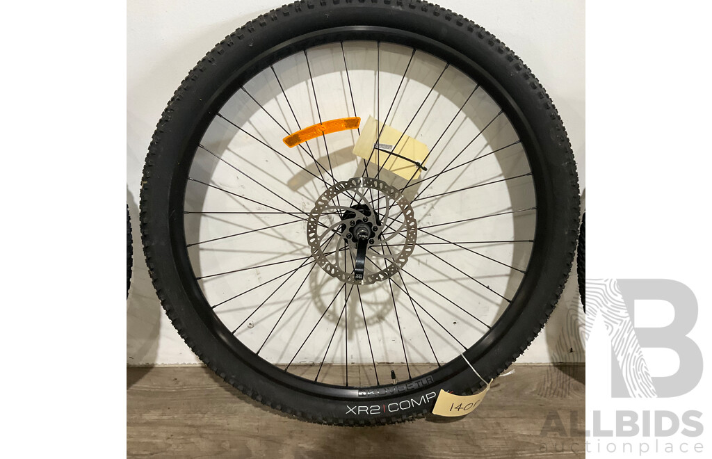 3X Bike Wheels - XR2 Comp (X2) & Hutchinson Python