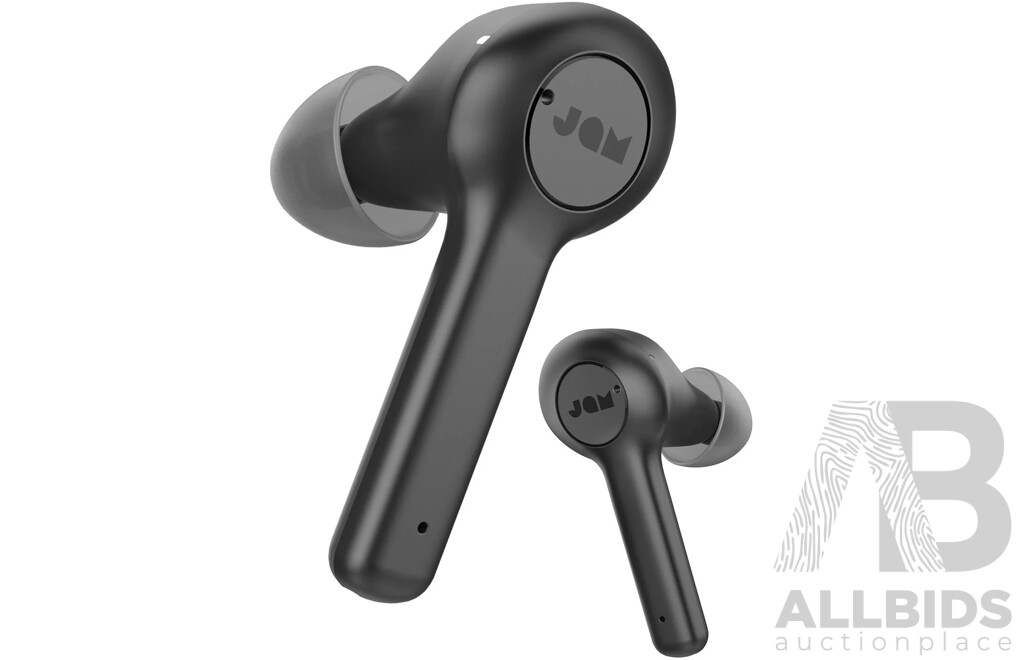 JAM Ture Wireless ANC Earbuds (Black )  - Lot of 2 - Estimated Total ORP$ 298.00