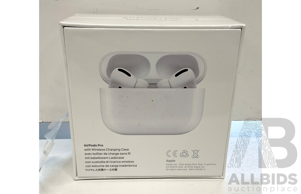 APPLE AirPods Pro with Wireless Charging Case (A2083 A2084 A2190)