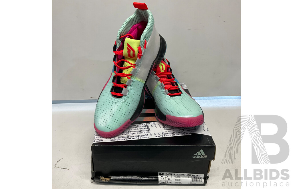 ADIDAS DAME 5 - Different Breed Shoes US10